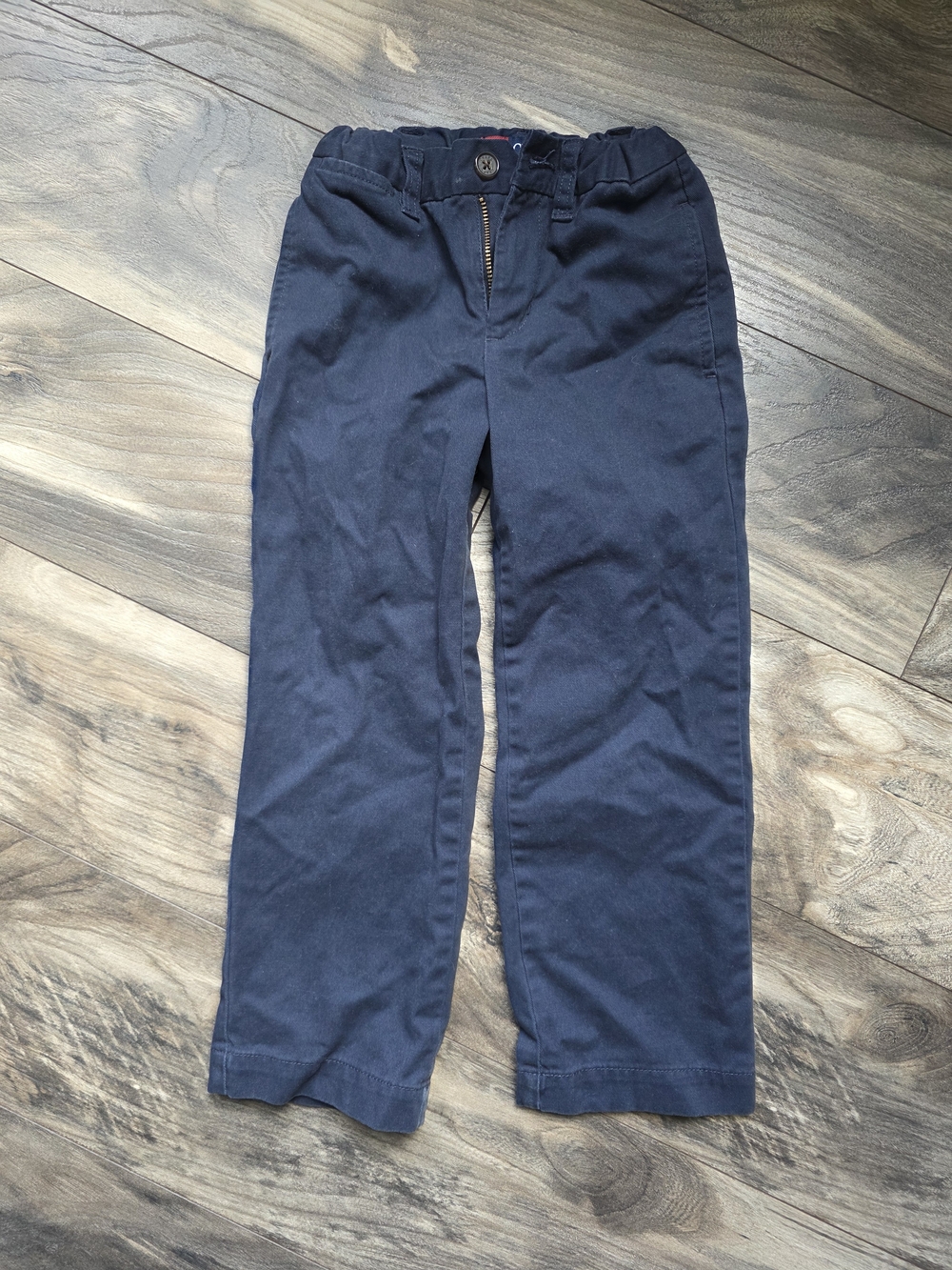 Kids Navy Chino Pants - Classic Fit